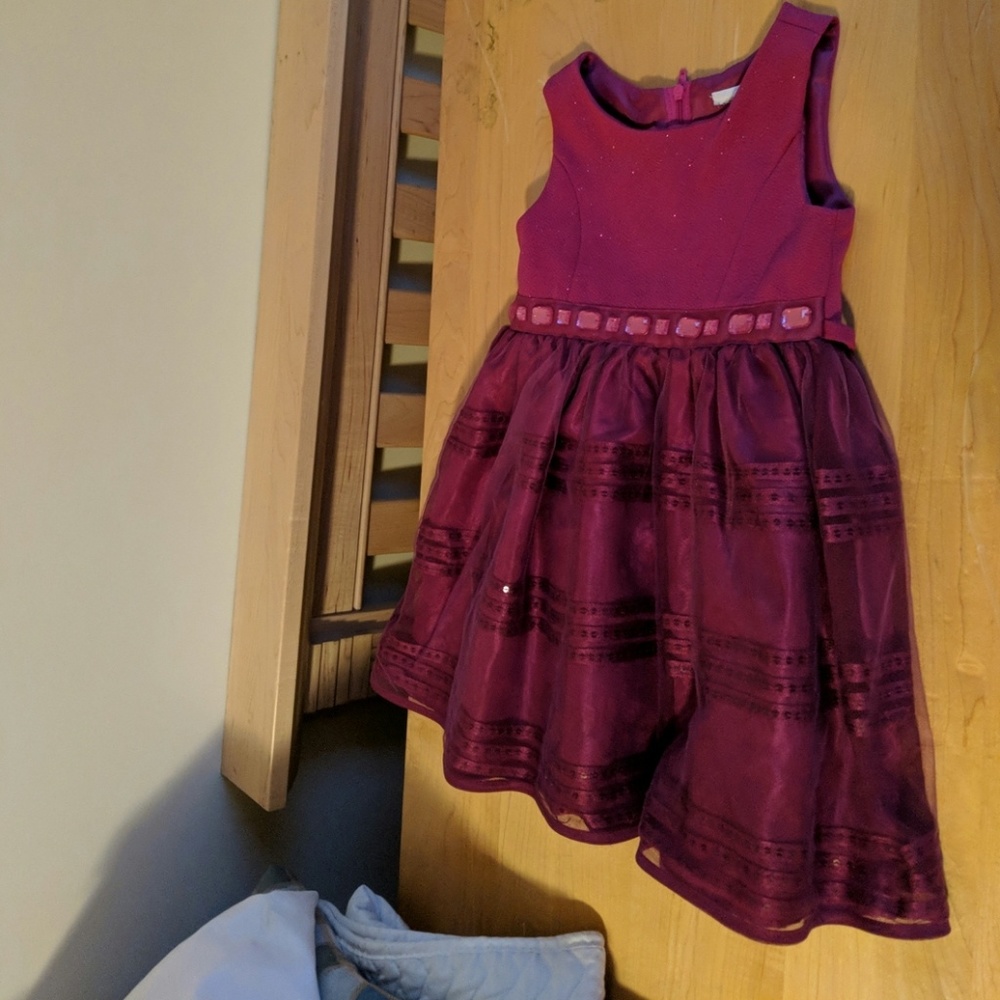 Plum Easter Dress